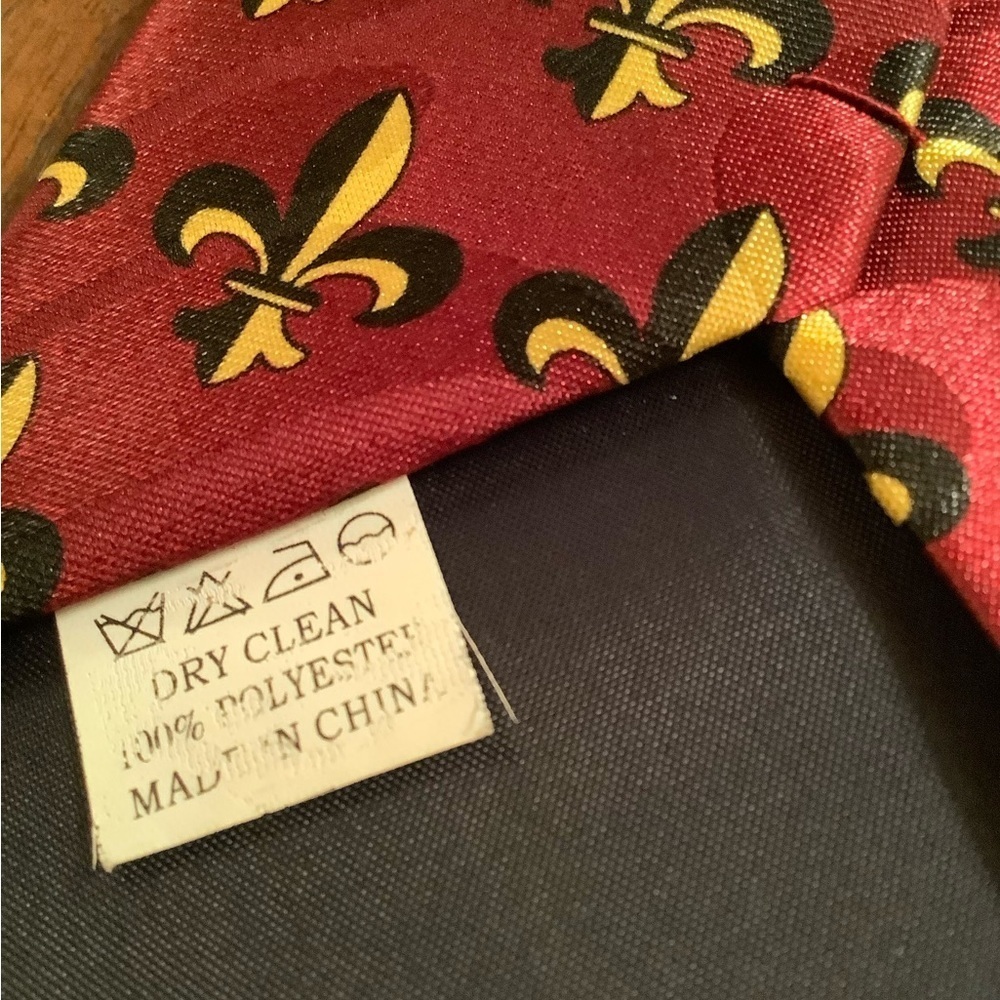 Steven Harris Fleur De Lis Necktie - Picture 3 of 4
